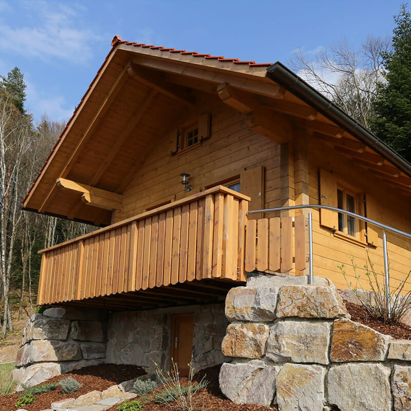 Übernachtung in der Blockhütte - Schwarzwald