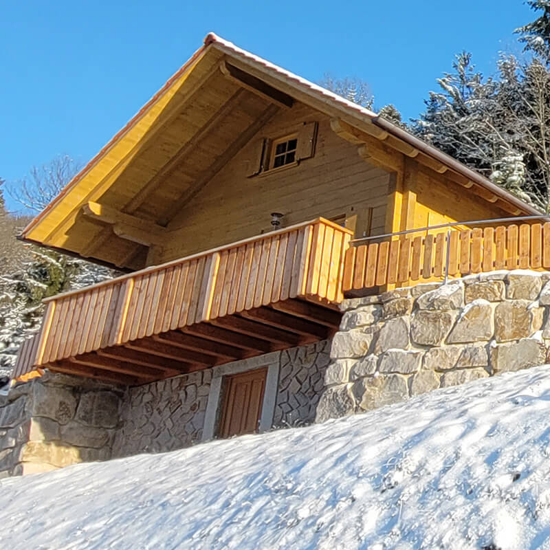 Übernachtung in der Blockhütte - Schwarzwald